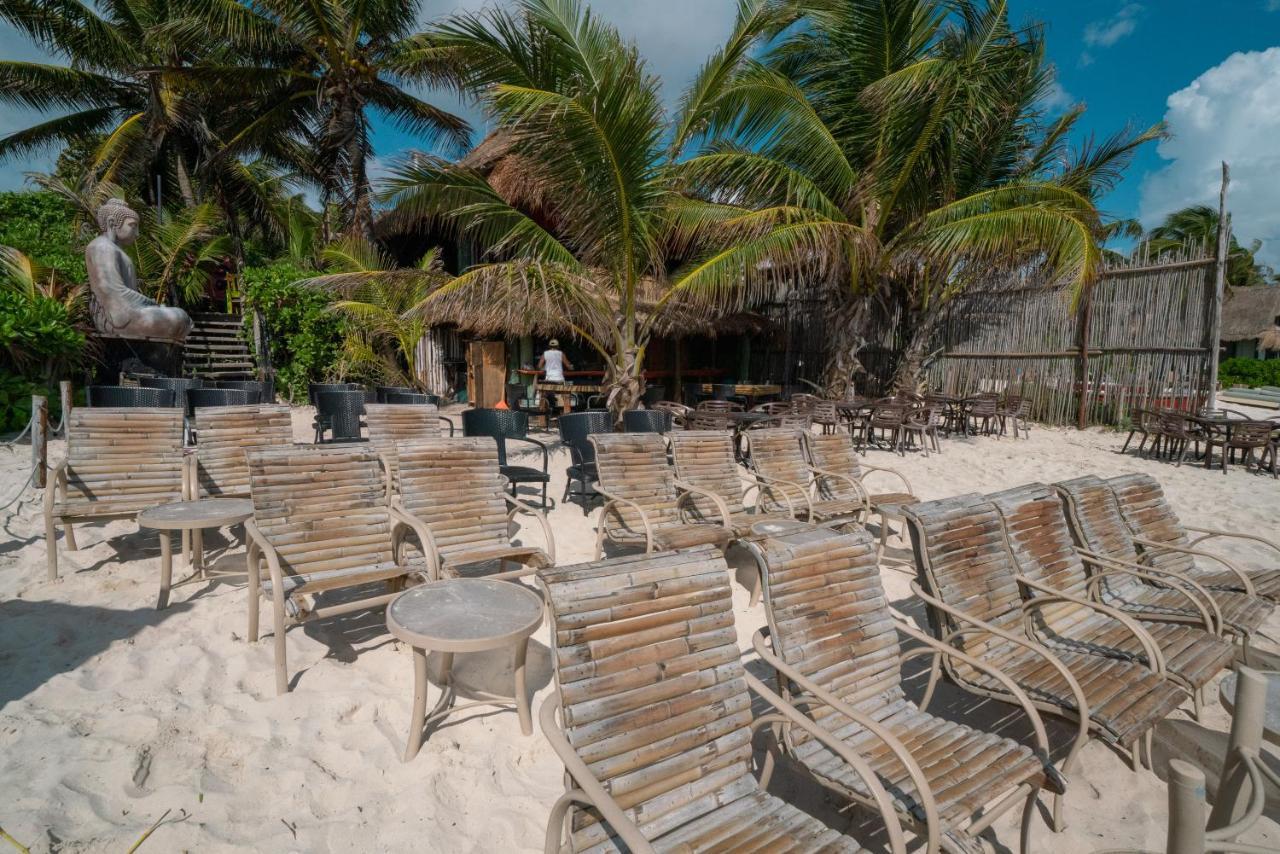 Cabanas La Eufemia Tulum Exterior foto