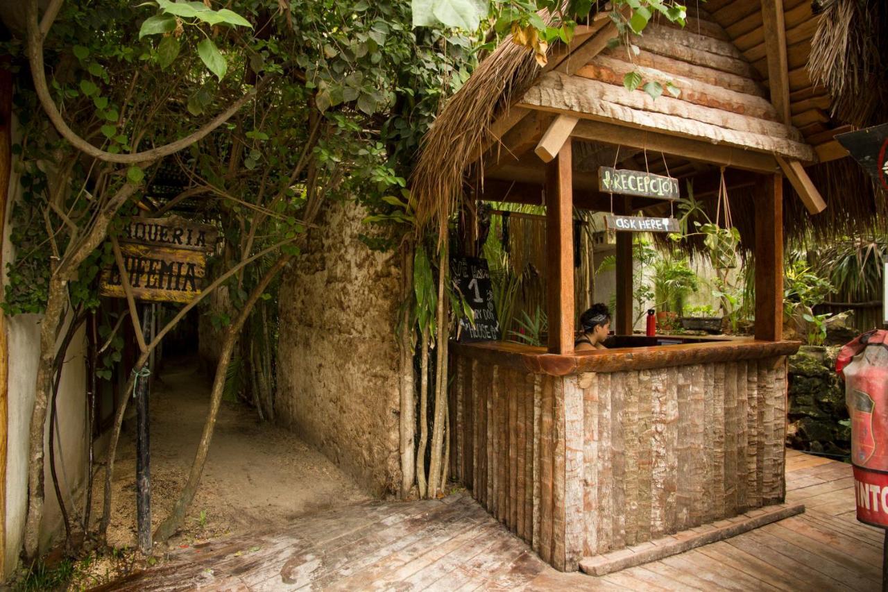 Cabanas La Eufemia Tulum Exterior foto