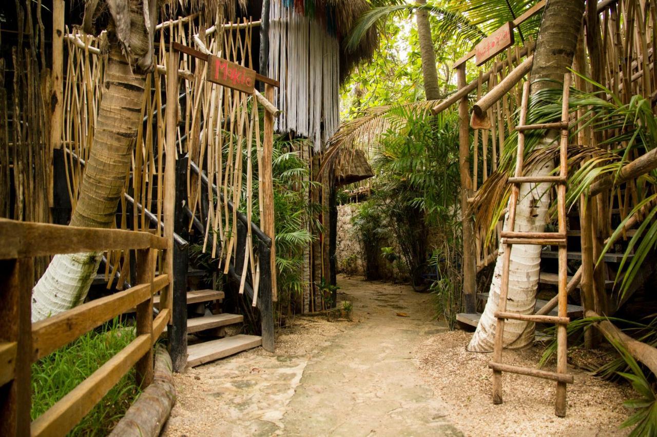 Cabanas La Eufemia Tulum Exterior foto